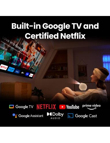 BenQ GV50 Proyector ANSI DLP FullHD 500 Lúmenes Blanco