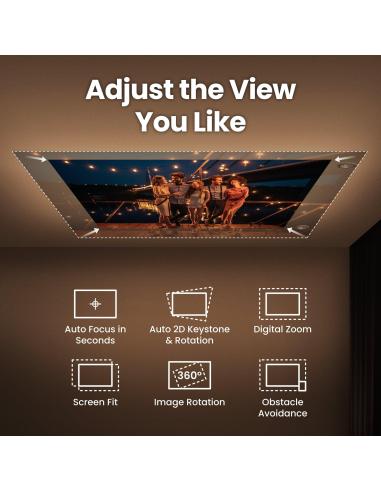 BenQ GV50 Proyector ANSI DLP FullHD 500 Lúmenes Blanco