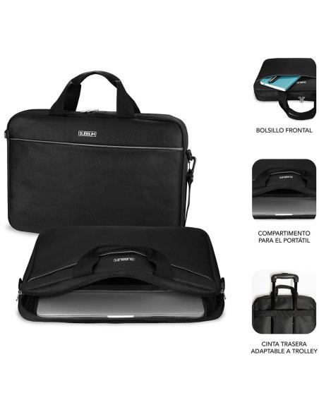 Subblim Select SUB-LB-2SP0001 Pack Ratón Wireless + Maletín para portátil hasta 15.6" Negro