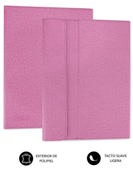 Subblim Clever Stand Funda para Tablet de 10.1" Rosa