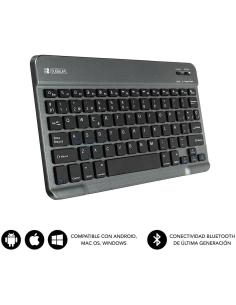 Subblim Smart SUB-KBT-SM0002 Teclado Inalámbrico Bluetooth Gris-1331919