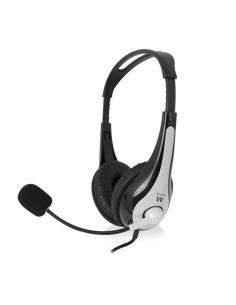 Ewent EW3562 Auriculares con Micrófono Stereo Negro-1328911