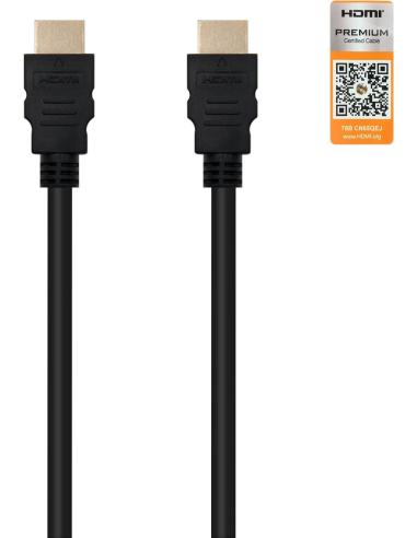Nanocable 10.15.3603 Cable HDMI 2.0 4K 60Hz Macho/Macho 3M Negro