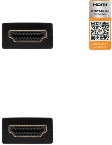 Nanocable 10.15.3603 Cable HDMI 2.0 4K 60Hz Macho/Macho 3M Negro