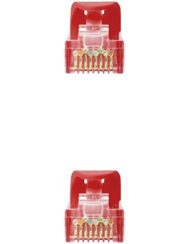 Nanocable 10.20.1802-R Cable de Red RJ45 Cat6A UTP LSHZ 2 m Rojo