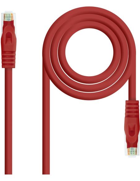Nanocable 10.20.1802-R Cable de Red RJ45 Cat6A UTP LSHZ 2 m Rojo