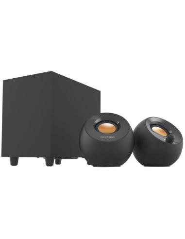 Creative Pebble Altavoces 2.1 con Subwoofer USB Negro