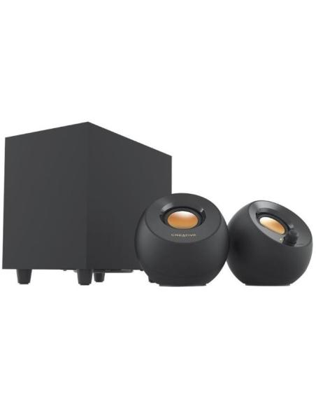 Creative Pebble Altavoces 2.1 con Subwoofer USB Negro