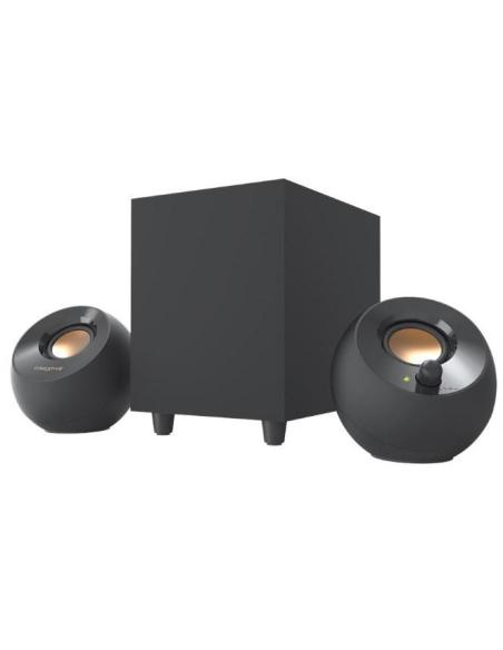 Creative Pebble Altavoces 2.1 con Subwoofer USB Negro
