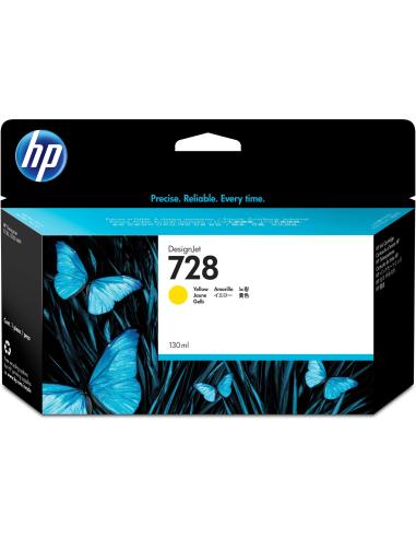 HP 728 F9J65A Cartucho de Tinta 130 ml Amarillo