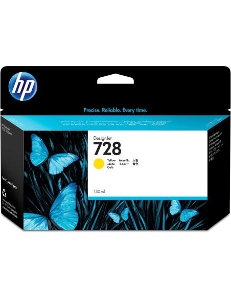 HP 728 F9J65A Cartucho de Tinta 130 ml Amarillo