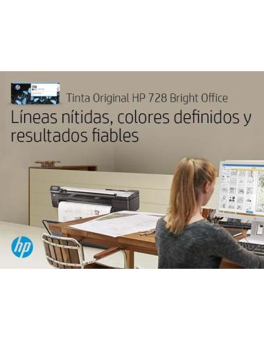 HP 728 F9J65A Cartucho de Tinta 130 ml Amarillo