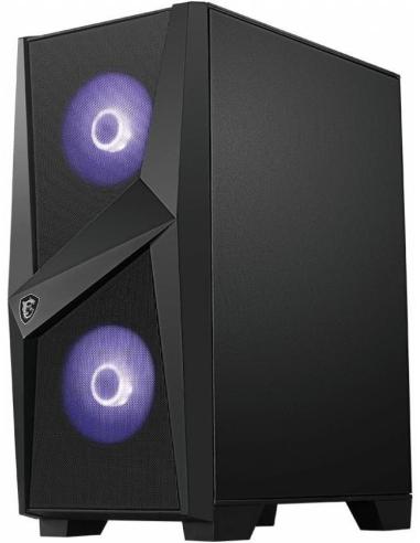 MSI MAG Forge 100R Cristal Templado USB 3.2 RGB Negra