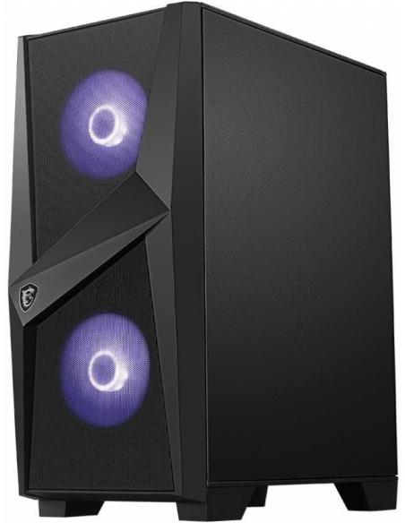 MSI MAG Forge 100R Cristal Templado USB 3.2 RGB Negra