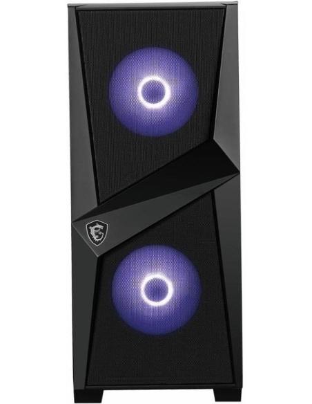 MSI MAG Forge 100R Cristal Templado USB 3.2 RGB Negra