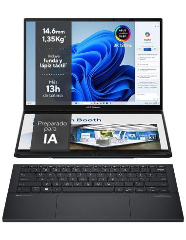 Asus Zenbook Duo OLED UX8406CA-PZ009W Intel Core Ultra 9-285H/32GB/2TB SSD/14" W11 Home