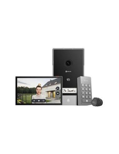 Ezviz CS-TP7-R100-1W2TFC Sistema de Intercomunicación  2048 x 1296 Píxeles Negro/Plata