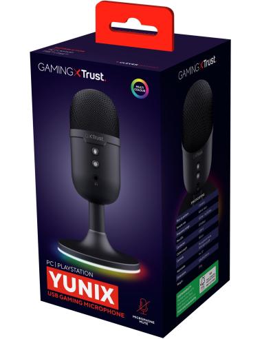 Trust GXT 234P Yunix Micrófono Negro