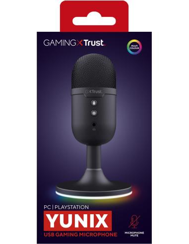Trust GXT 234P Yunix Micrófono Negro