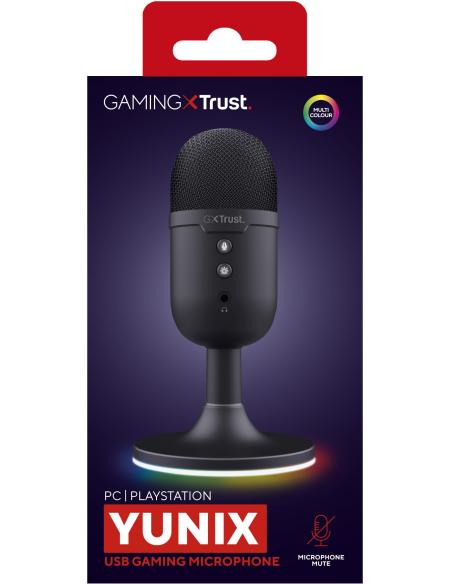 Trust GXT 234P Yunix Micrófono Negro
