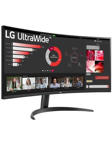 LG 34WR50QK-B 34" LED VA UltraWide QHD 100Hz FreeSync Curva
