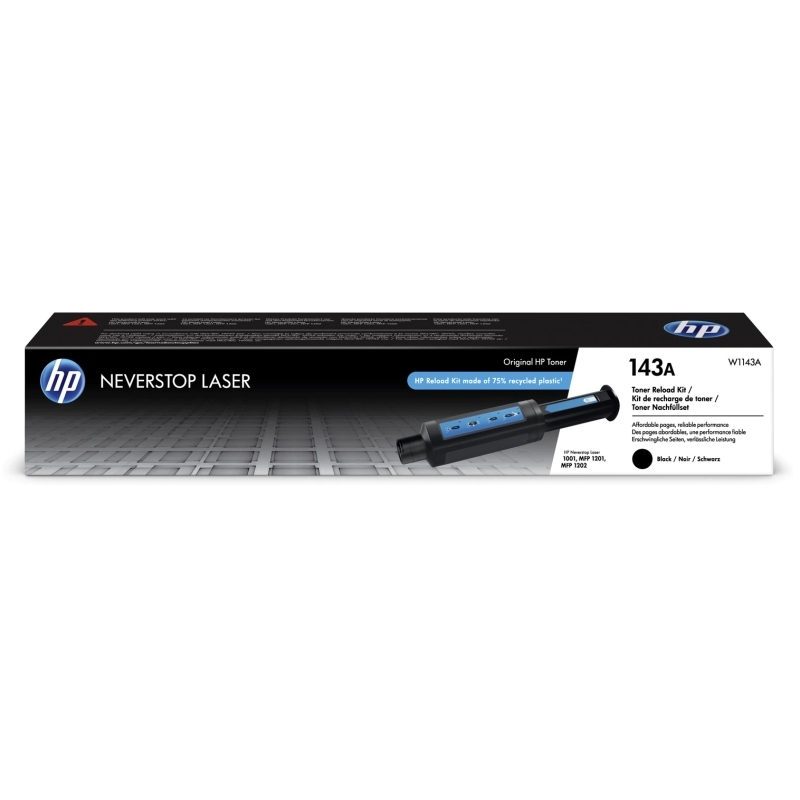 HP 143A Never Stop Laser Tóner Negro Kit de Recarga
