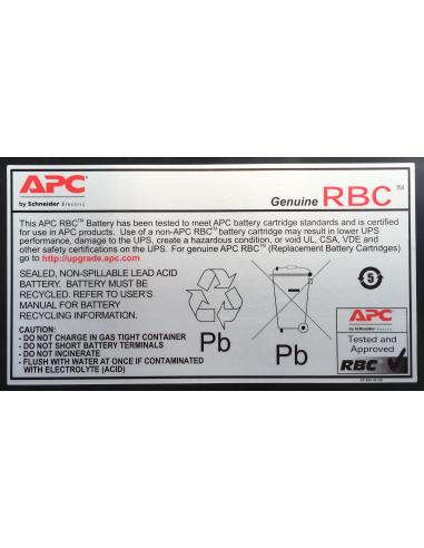 APC RBC6 Batería para SAI