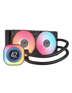 Corsair iCUE LINK TITAN 240 RX LCD Kit de Refrigeración Líquida 240mm Negra-1386472