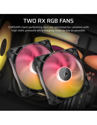 Corsair Titan 240 RX RGB AIO Kit de Refrigeración Líquida 240mm Negro