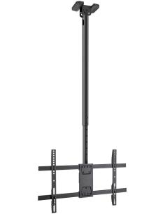 Tooq LPCE1186TSLI-XL-B Soporte de Techo Inclinable y Rotatorio para Monitor/TV 43"-86" Máx. 60 Kg Negro-1386462