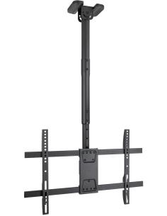 Tooq LPCE1186TSLI-B Soporte de Techo Inclinable y Rotatorio para Monitor/TV 43"-86" Máx. 60 Kg Negro-1386461
