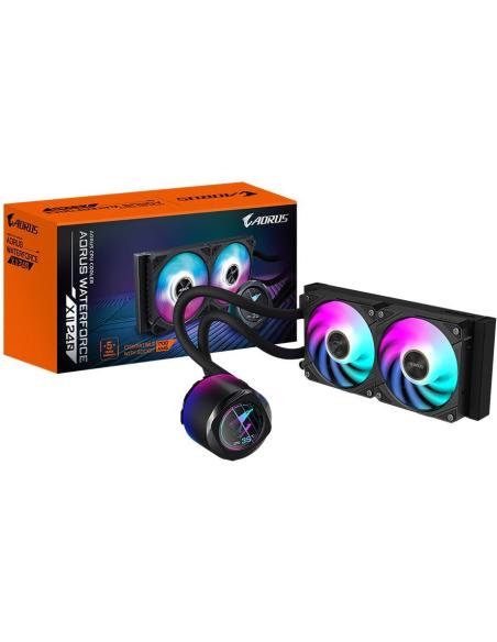 Gigabyte AORUS WATERFORCE X II 240 RGB Kit de Refrigeración Líquida 240mm Negra