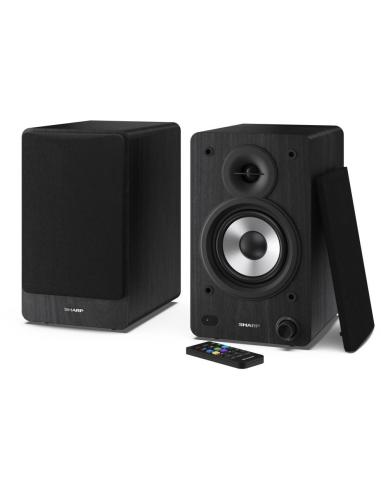 Sharp CP-SS30 Altavoces Activos de Estante 60W Negro