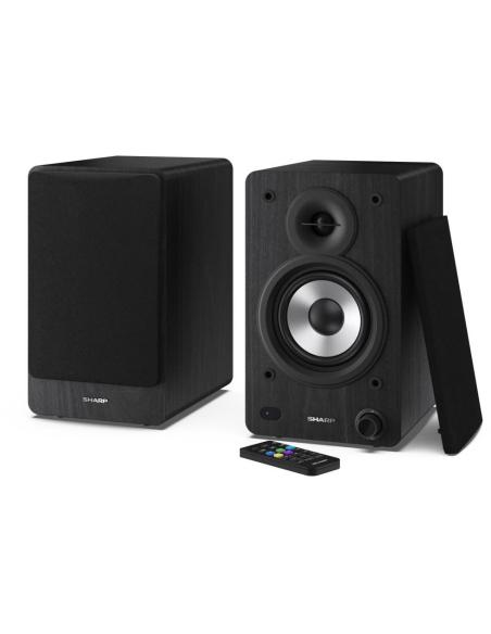 Sharp CP-SS30 Altavoces Activos de Estante 60W Negro
