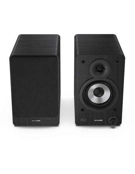 Sharp CP-SS30 Altavoces Activos de Estante 60W Negro