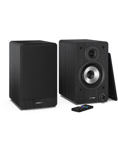 Sharp CP-SS30 Altavoces Activos de Estante 60W Negro