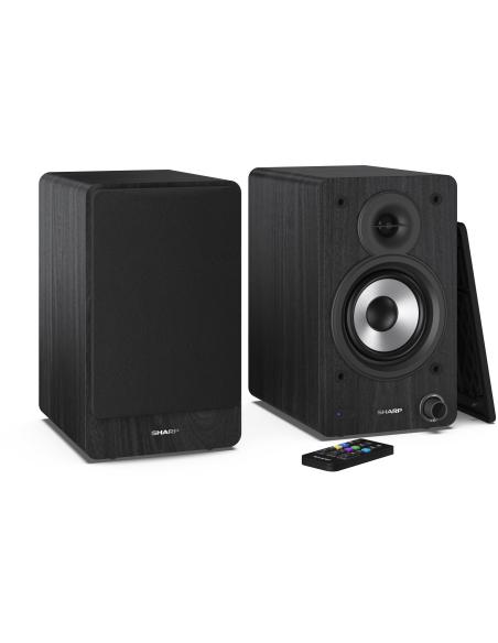 Sharp CP-SS30 Altavoces Activos de Estante 60W Negro