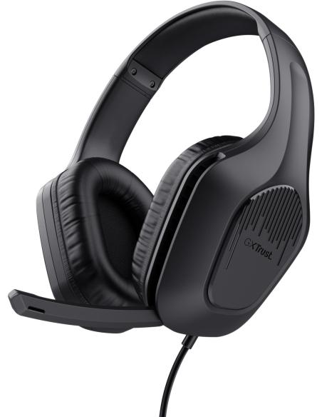 Trust GXT 415B Zirox Auriculares Gaming Multiplataforma Negros