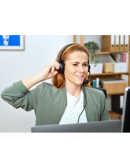 Trust Ayda Headset Auriculares Diadema con Micrófono Negros