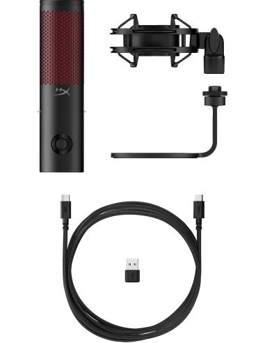 HyperX Quadcast 2 872V1AA Micrófono LED USB Negro