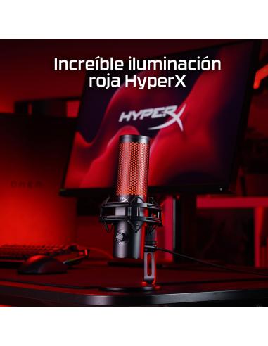 HyperX Quadcast 2 872V1AA Micrófono LED USB Negro