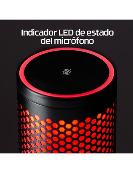 HyperX Quadcast 2 872V1AA Micrófono LED USB Negro