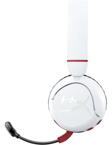 HyperX Cloud Mini Auriculares Gaming Inalámbricos para Niños 85dB Blancos