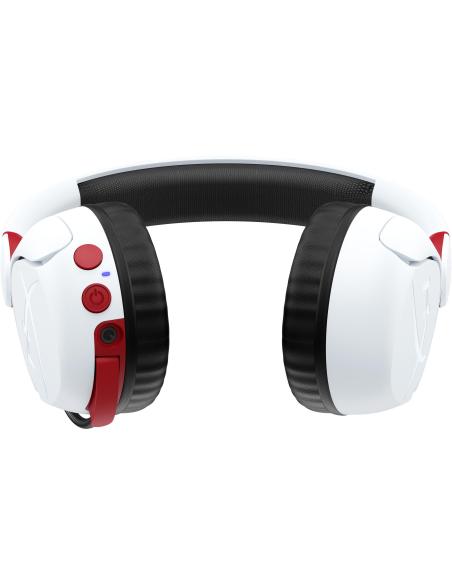 HyperX Cloud Mini Auriculares Gaming Inalámbricos para Niños 85dB Blancos