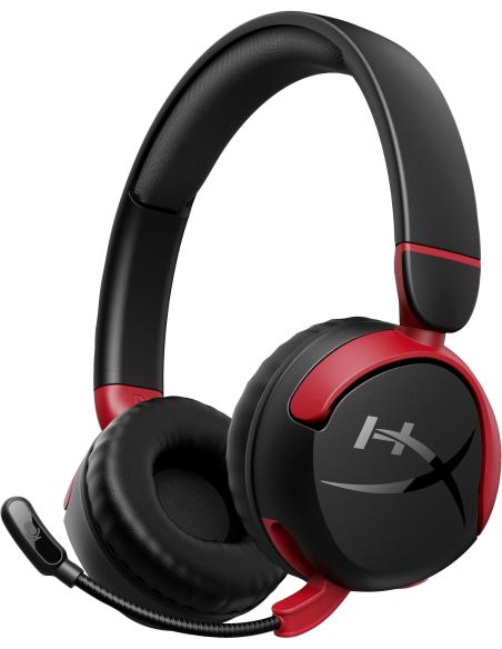 HyperX Cloud Mini Auriculares Gaming Inalámbricos para Niños 85dB Negros