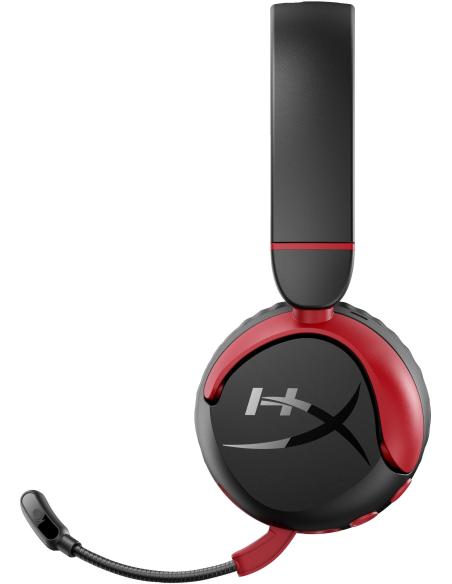 HyperX Cloud Mini Auriculares Gaming Inalámbricos para Niños 85dB Negros