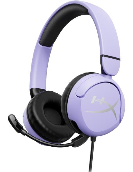 HyperX Cloud Mini Auriculares Gaming para Niños 85db Lavanda