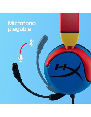 HyperX Cloud Mini Auriculares Gaming para Niños 85db Multicolor