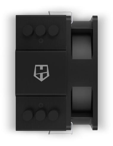Nox Hummer H-903 Ventilador CPU 92mm Negro