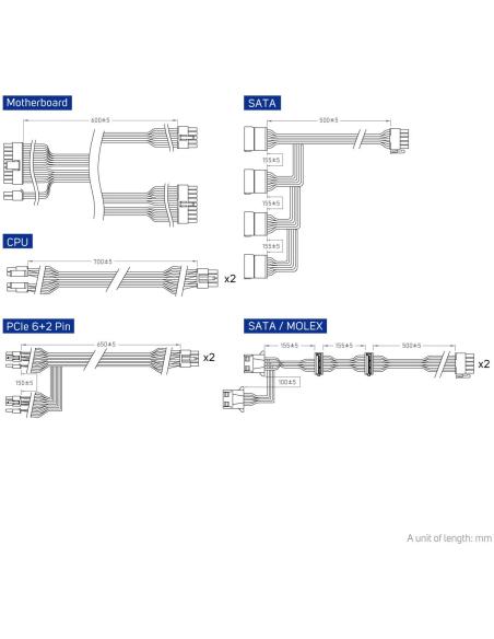FSP VITA GM 850W 80 Plus Gold Modular